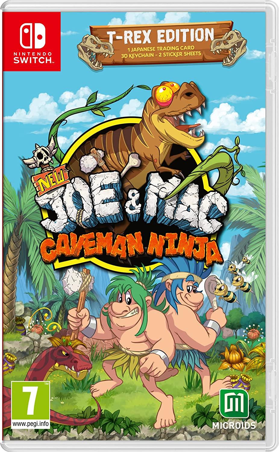 New Joe and Mac: Caveman Ninja - T-Rex Edition (Nintendo Switch) - GameStore.mt | Powered by Flutisat New Joe and Mac: Caveman Ninja - T-Rex Edition (Nintendo Switch) - GameStore.mt | Powered by Flutisat